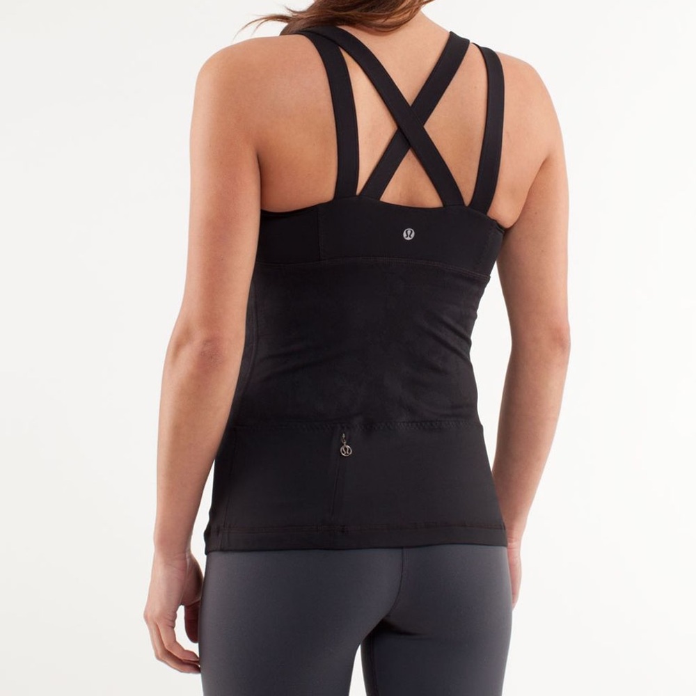 Lululemon Chaturanga Tank With Built In Bra